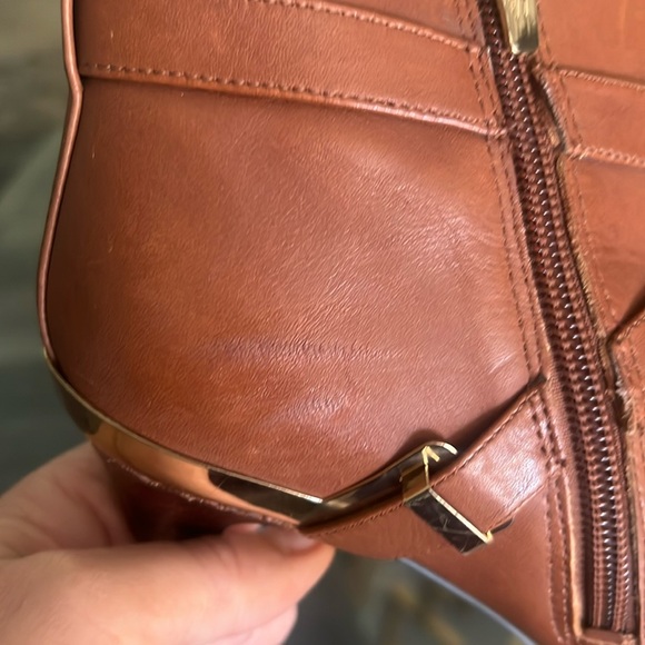 Marc Fisher Cognac Booties - Picture 6 of 6